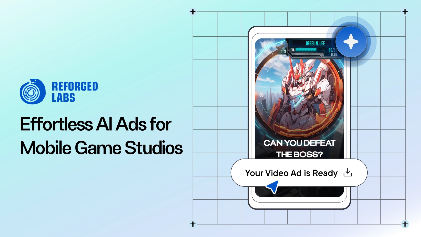 Reforged Labs Launches AI-Powered VideoAd Creation for Mobile Game Studios